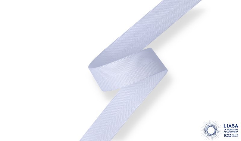 Polyester herringbone ribbon