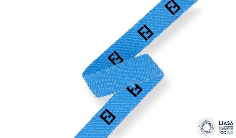  Screen printed polypropylene twill ribbon 