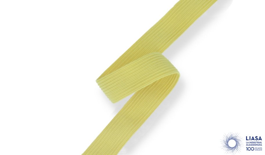 Polyester braided elastic ribbons