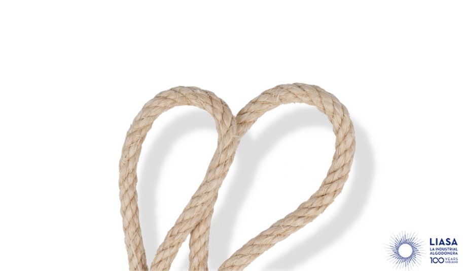 Round twisted sisal rope