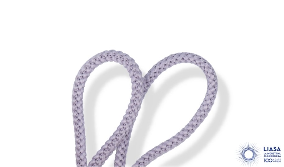 Round fantasy braided polypropylene cords