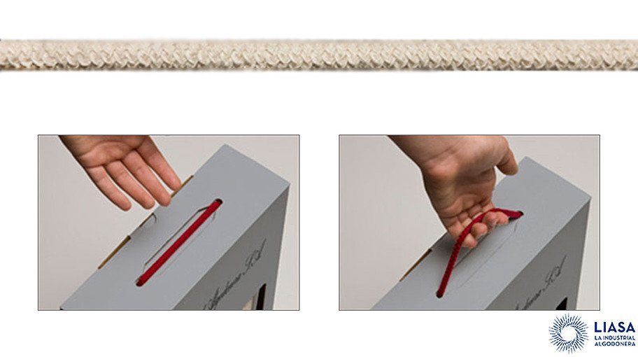Cordon élastique en coton, spécial packaging (OLASTIC)