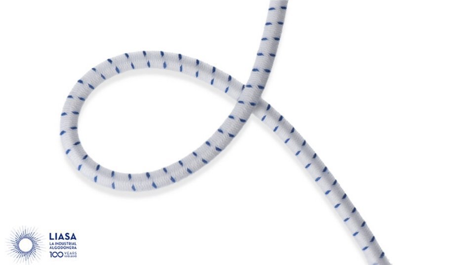Round acrylic elastic cords
