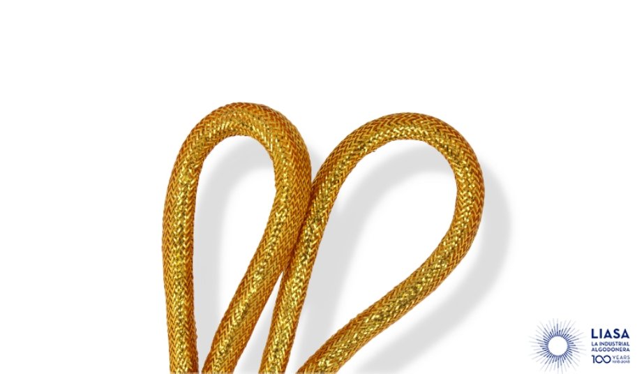 Metallic round classic braided cords