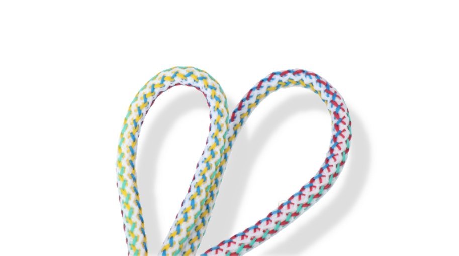  Round polypropylene knitted cords for skipping ropes 