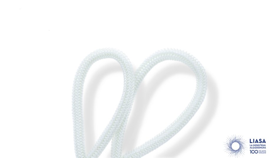  Rounded deluxe knitted fiberglass ropes 