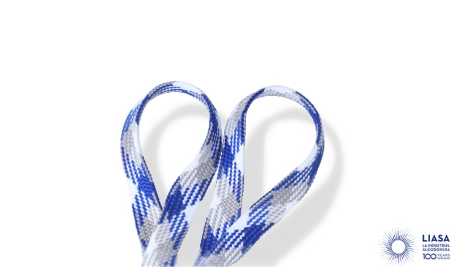  Flat braided polypropylene cords 