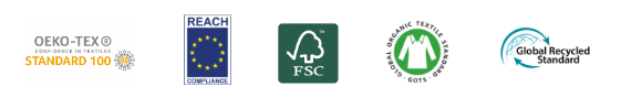 Environmental certification logos