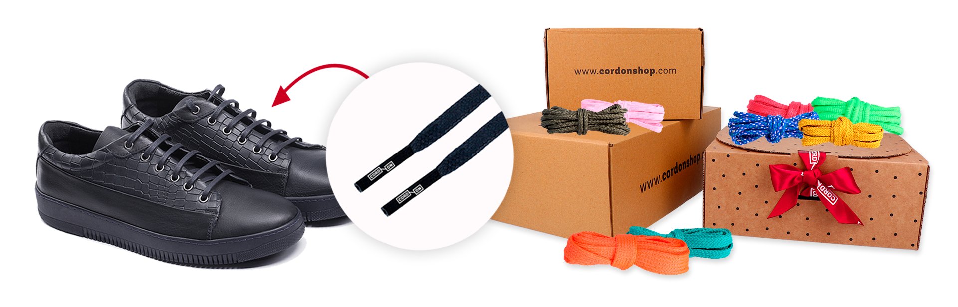 Compra aquí los cordones para tus zapatos